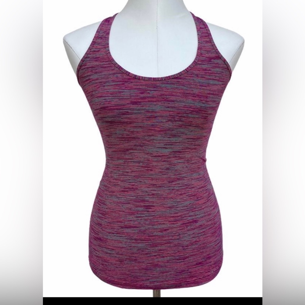 Lululemon Cool Racerback Tank Heather Purple